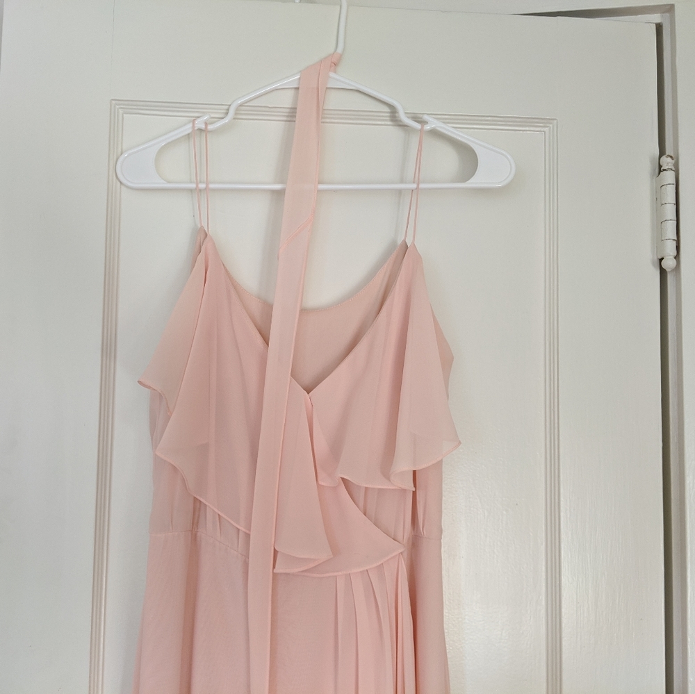 Nouvelle Amsale Peach Bridesmaid dress - Picture 5 of 7